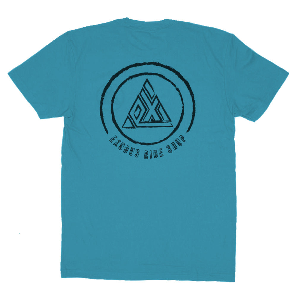 Exodus Distressed Tee - Teal