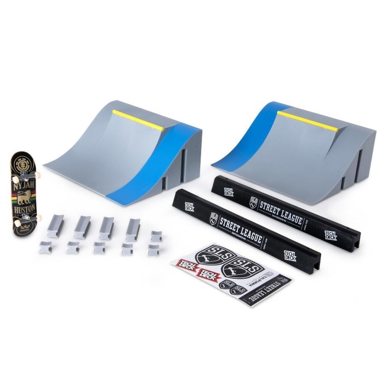 Tech Deck SLS Pro Series Ramps - Quarte Pipes W/ Gap