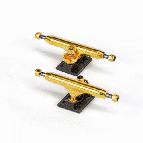 Blackriver Gold/Black Wide 2.0 Fingerboard Trucks - 32mm