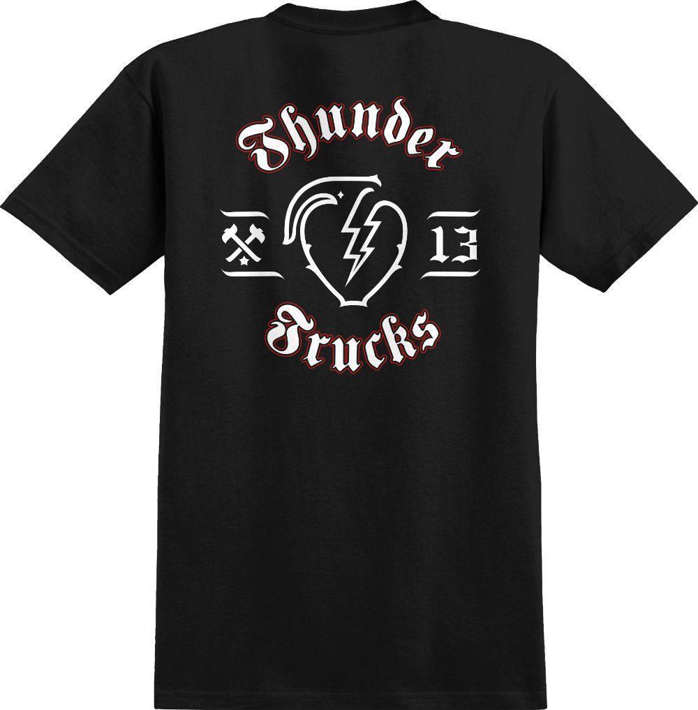 Thunder Faction Tee - Black/White/Red