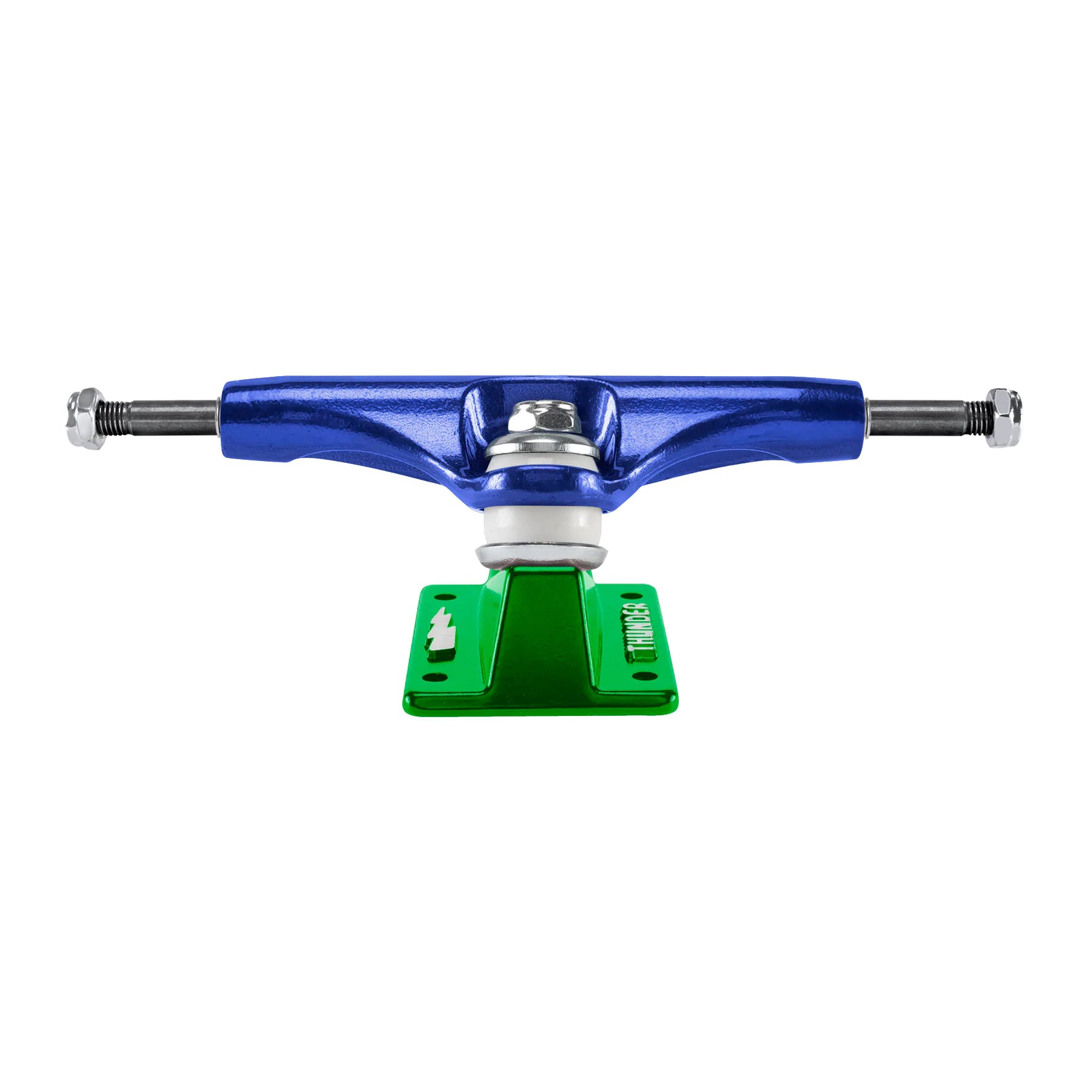 Blue/Green Electroshock Thunder Hollow Light Skateboard Trucks