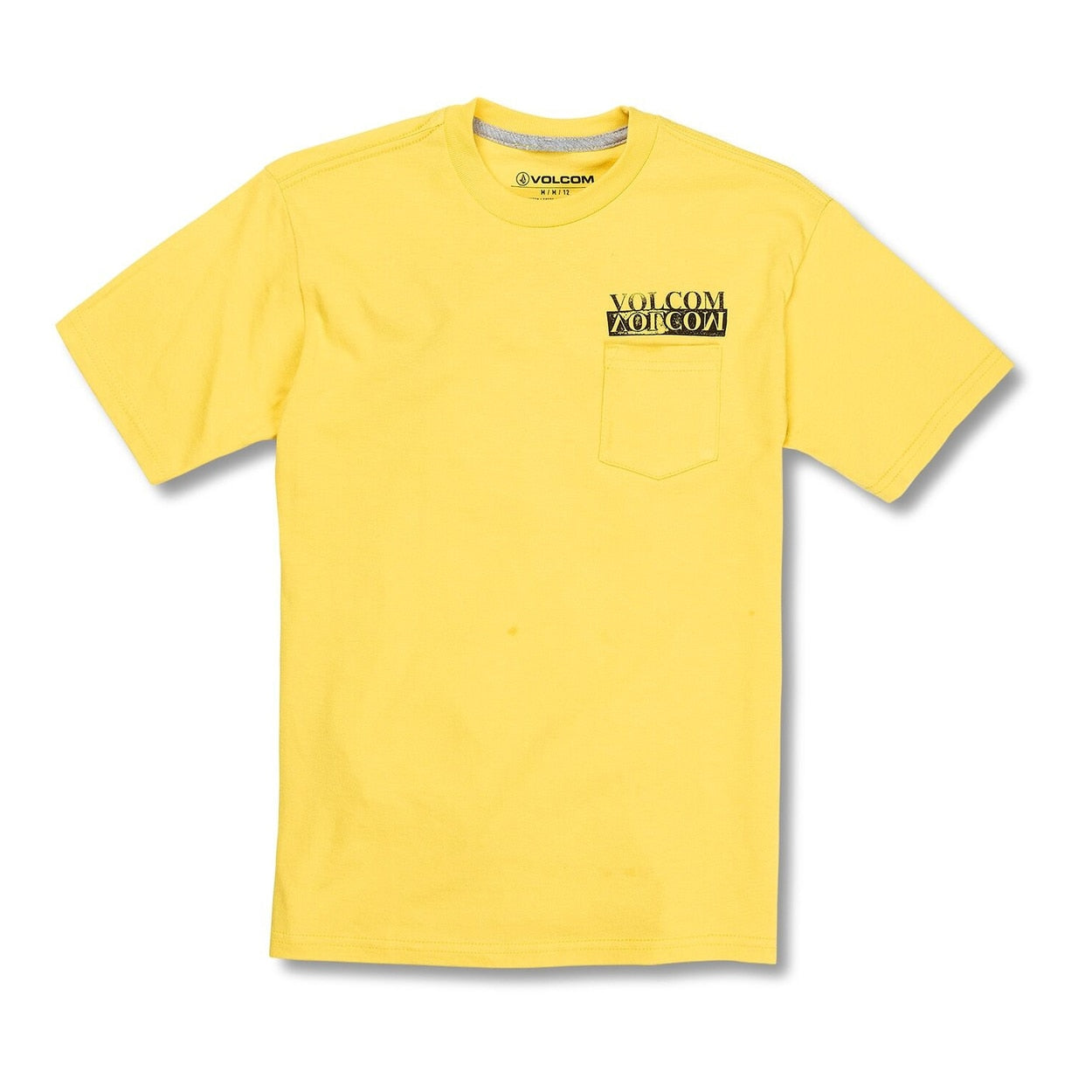 Volcom Youth Effect Pocket Tee - True Yellow