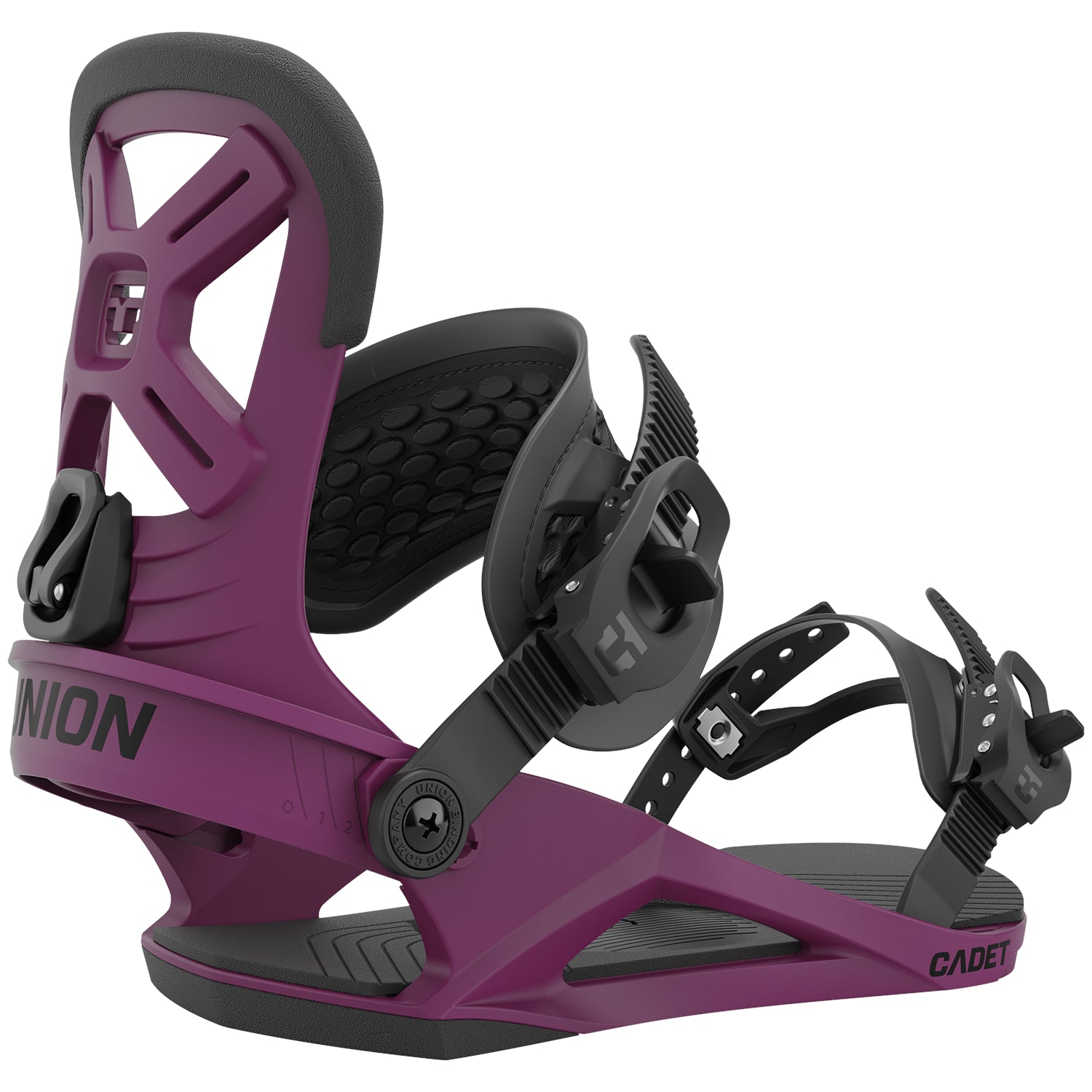 2023 Purple Youth Union Cadet Snowboard Bindings