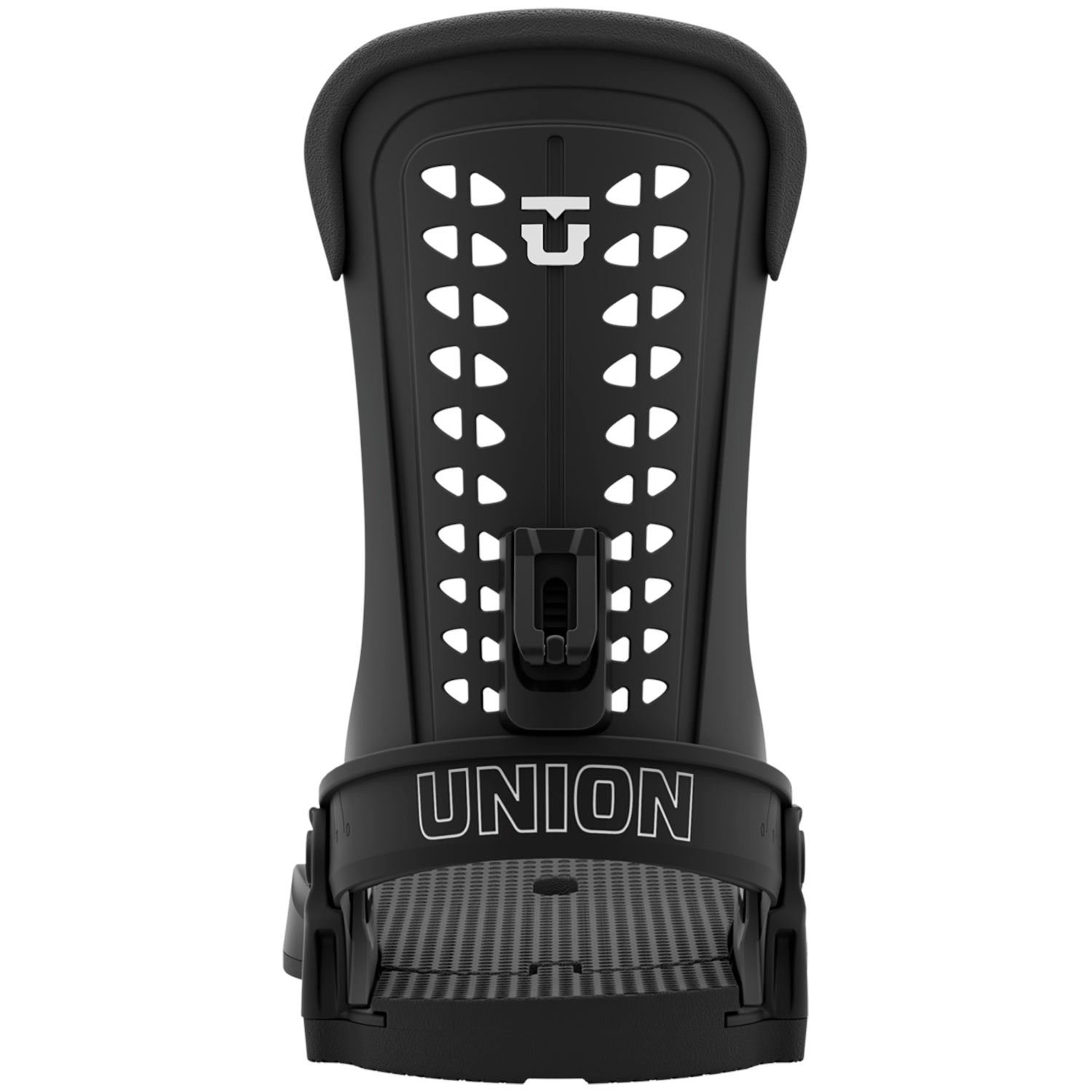 2023 Black Union Force Snowboard Bindings Back