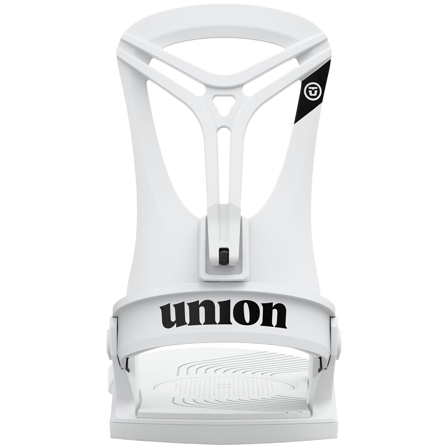 2023 White Union Women's Rosa Snowboard Bindings Back