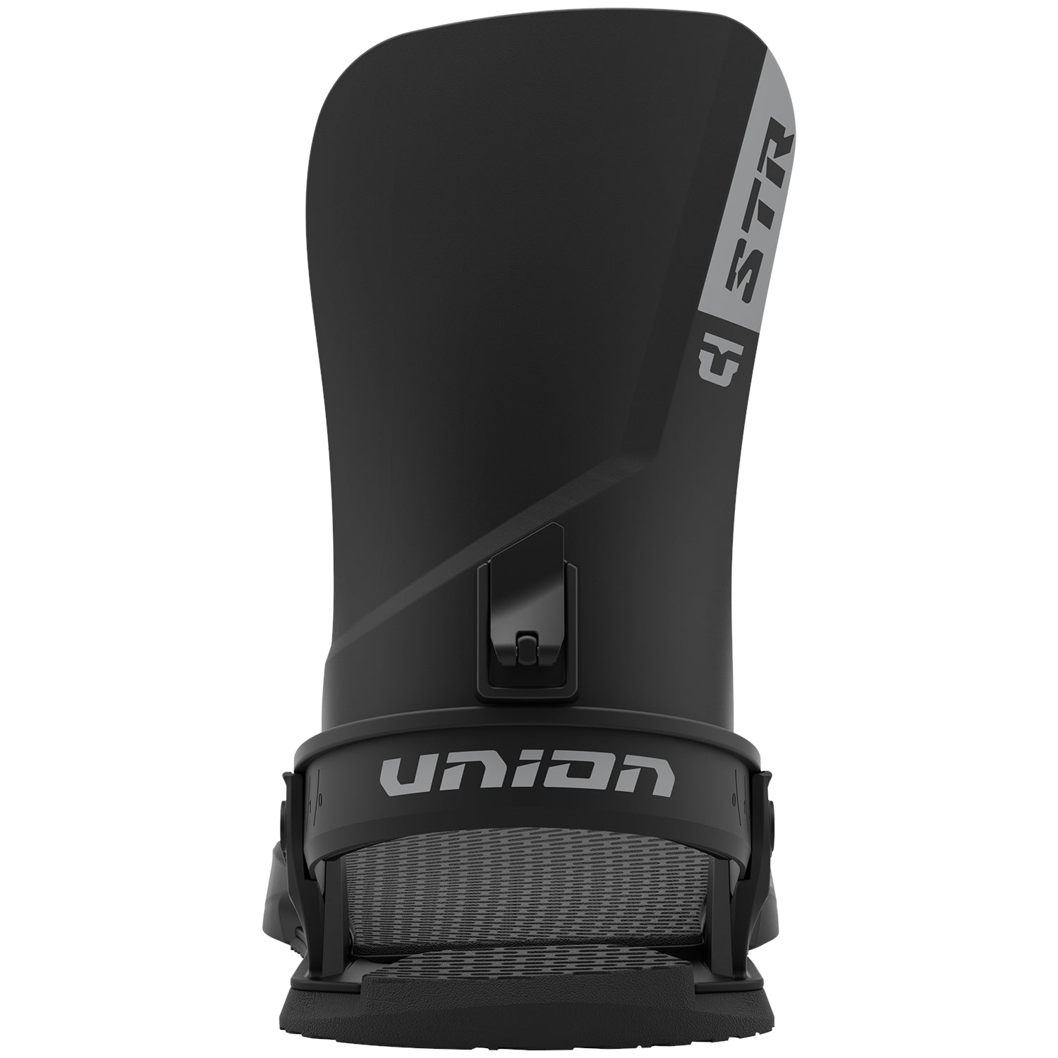 2023 Black Union STR Snowboard Bindings Back