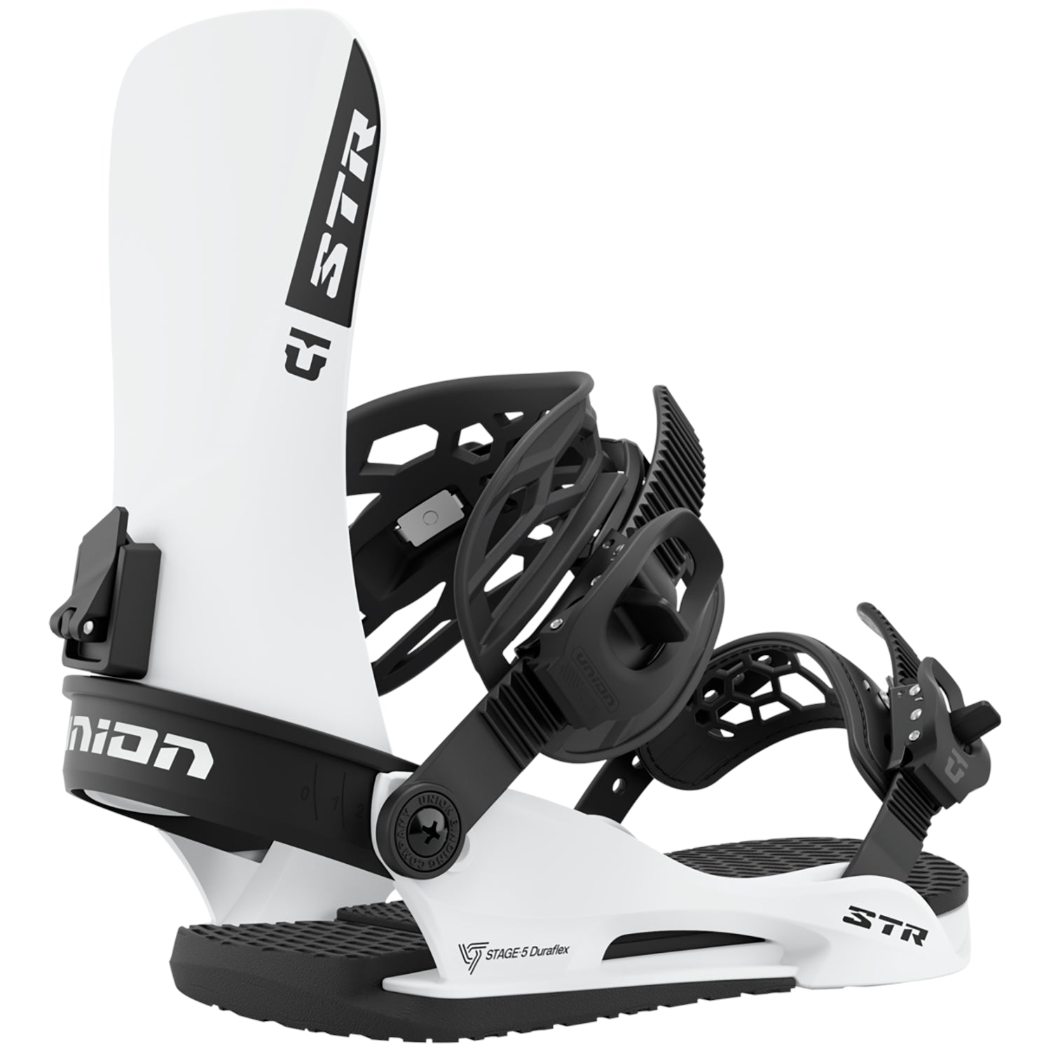 2023 White Union STR Snowboard Bindings