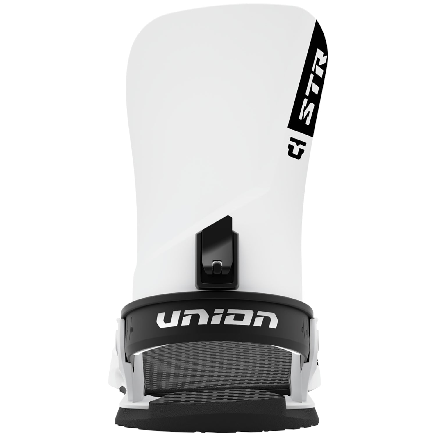 2023 White Union STR Snowboard Bindings Back