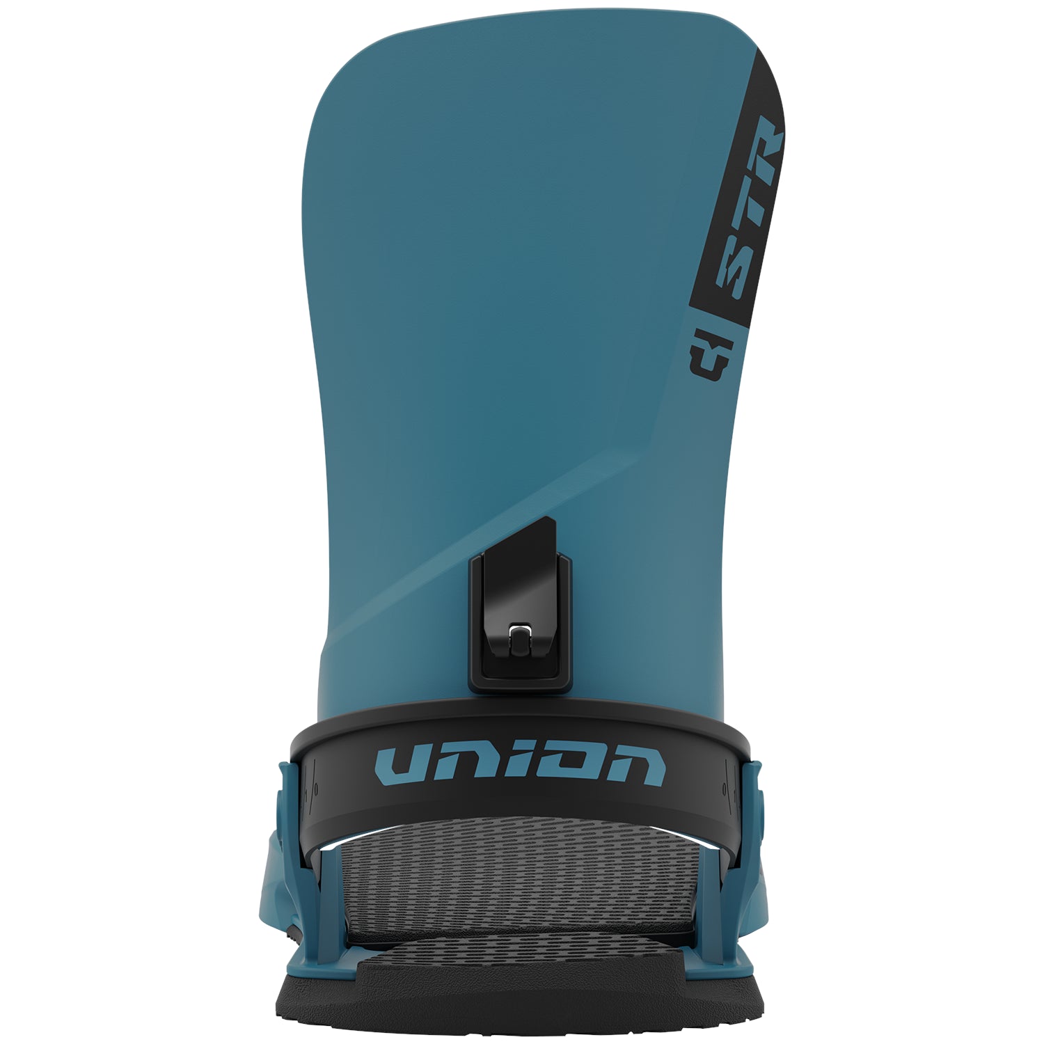 Steel Blue 2023 STR Union Snowboard Bindings Back