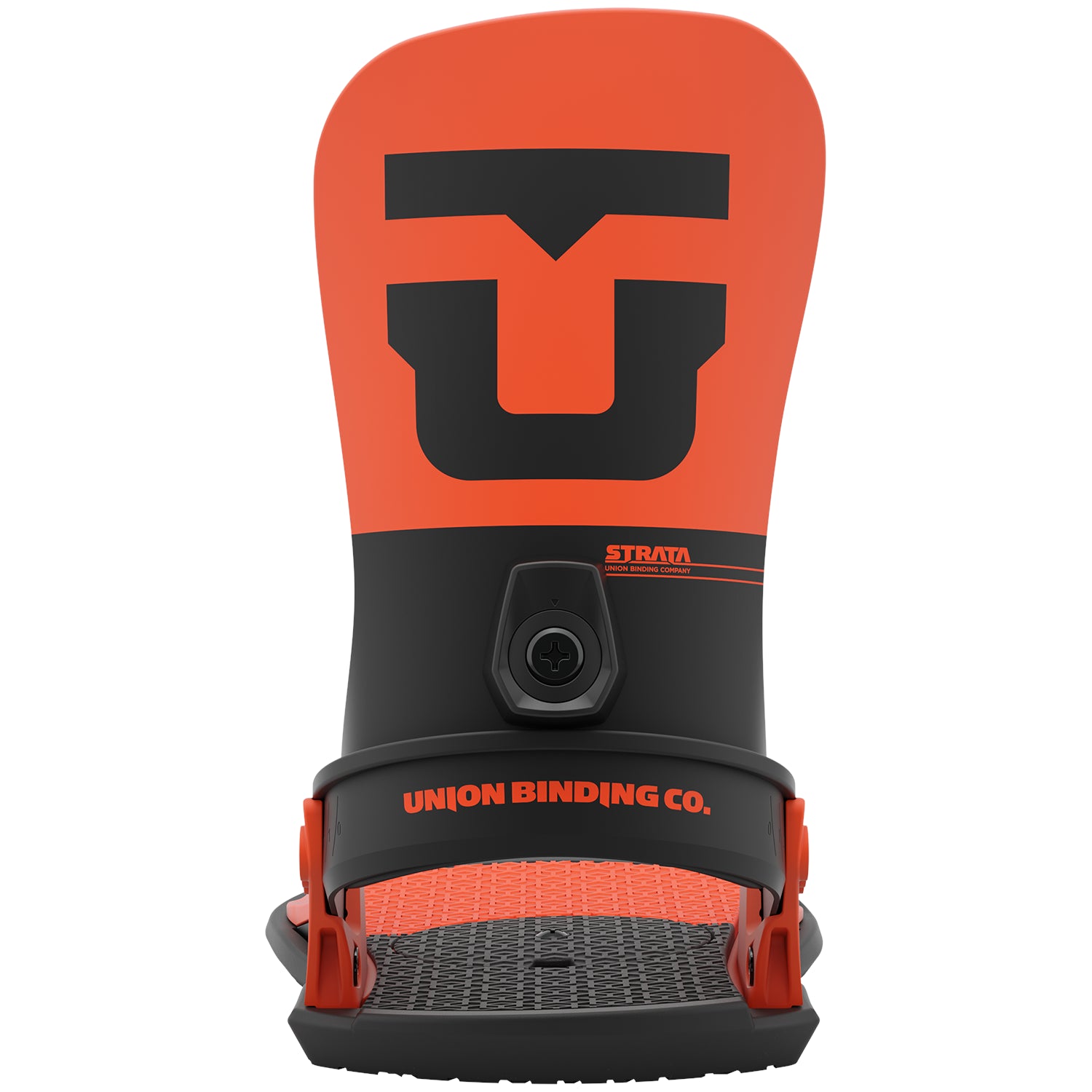 2023 Orange Union Strata Snowboard Bindings Back