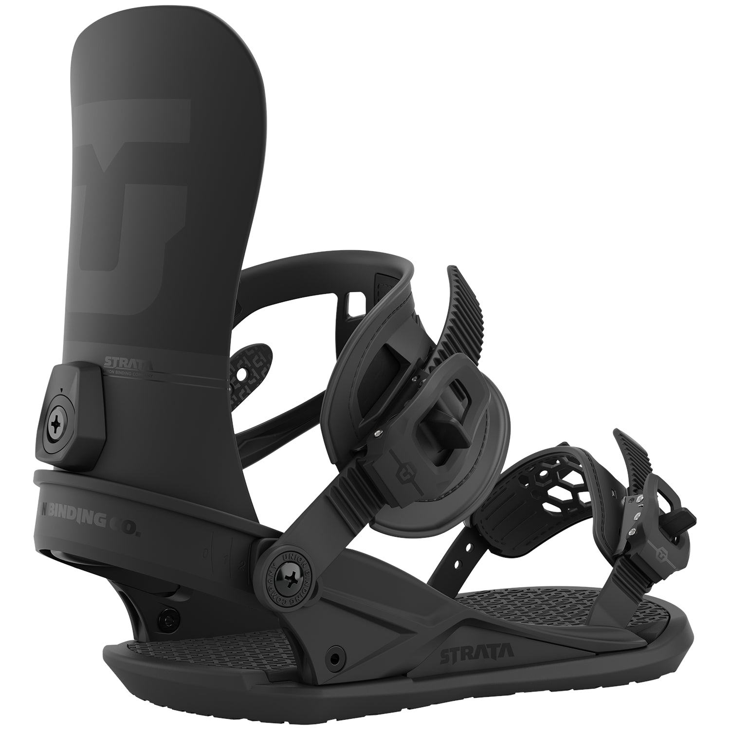 2023 Black Union Strata Snowboard Bindings