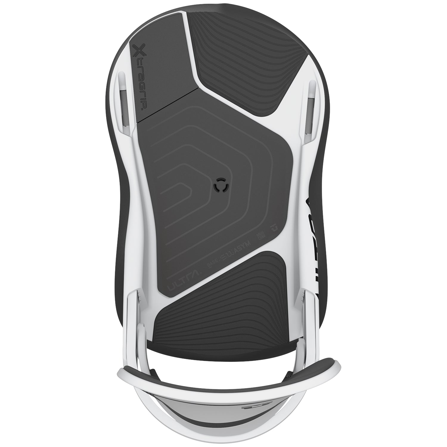 2023 White Union Ultra Snowboard Bindings Top