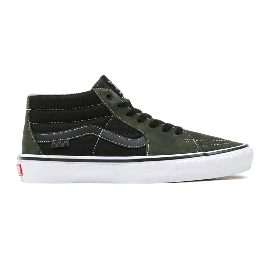 Forest Night Grosso Mid Vans Skateboarding Shoe