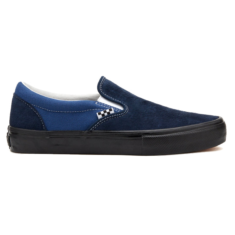 Navy/Black VCU Vans Skate Slip On