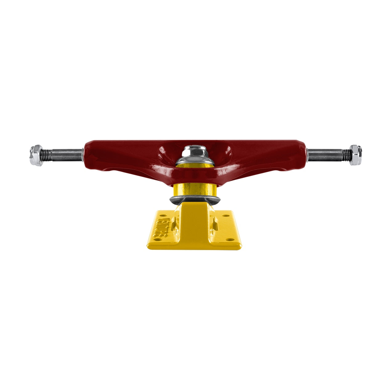 Venture Stadium Team Edition Skateboard Trucks - Burgundy/Yellow