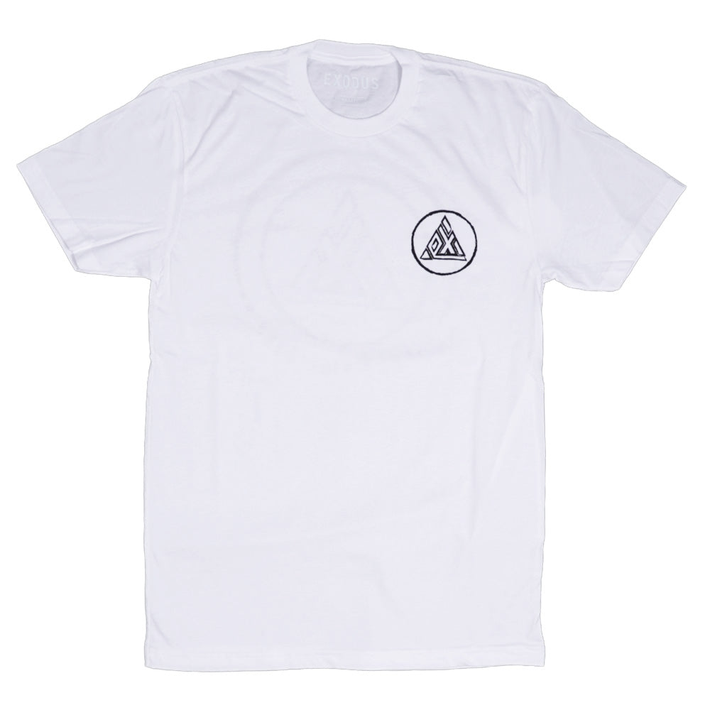 Exodus Distressed Tee - White